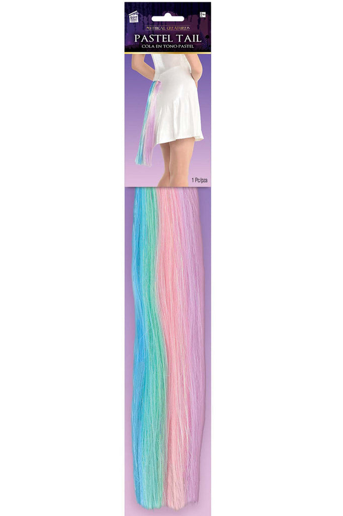 unicorn tail costume accessory, DIY unicorn costume tail