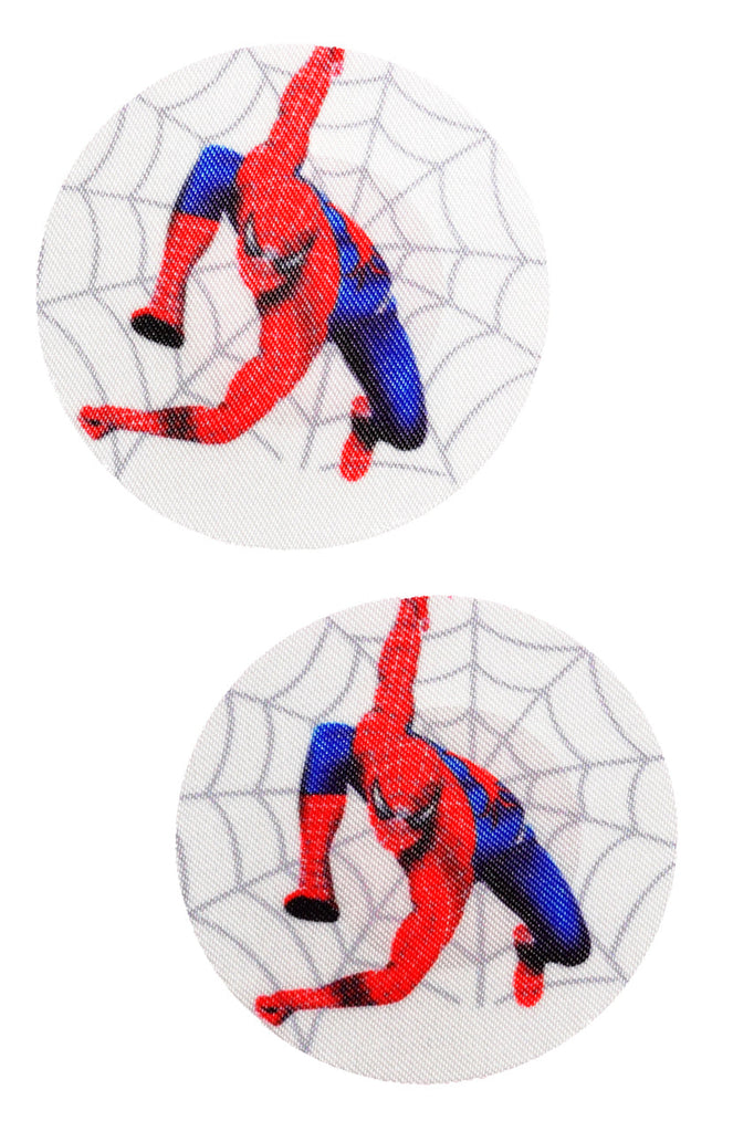 Spider Man nipple pasties stickers