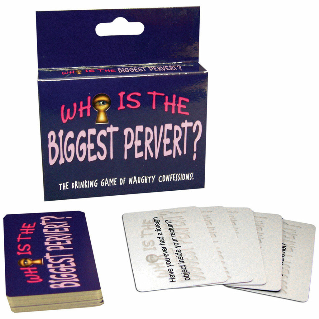 Who Is The Biggest Pervert? Card Game