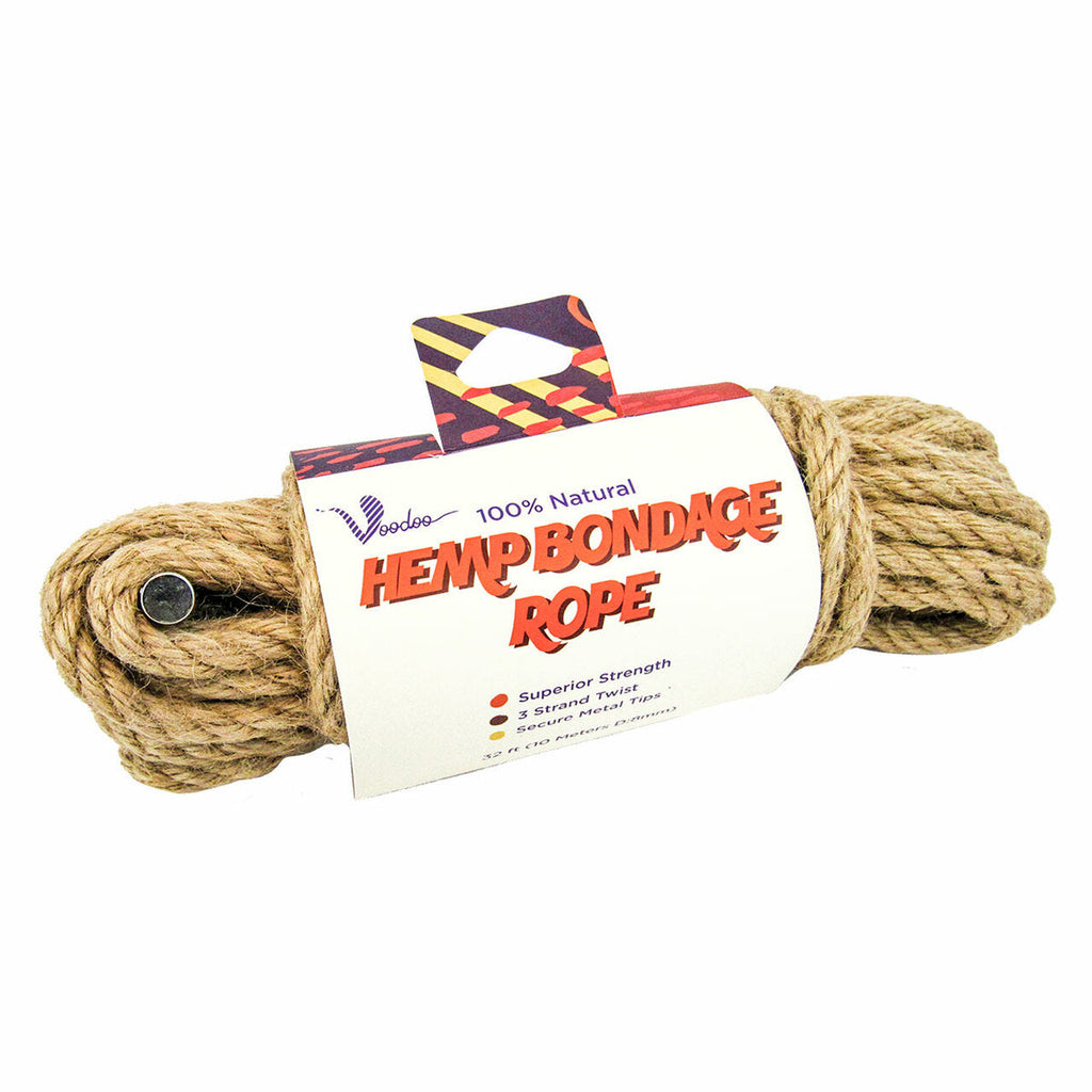 Voodoo Hemp Bondage Rope 10 meters