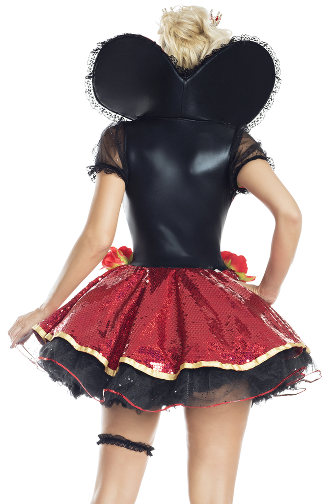 Shop this women's Party King Queen of Hearts costume with oversized collar