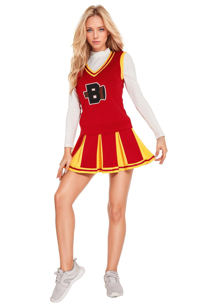 Julbie Teen Witch Cheerleader Costume, TV Cheerleader Costume