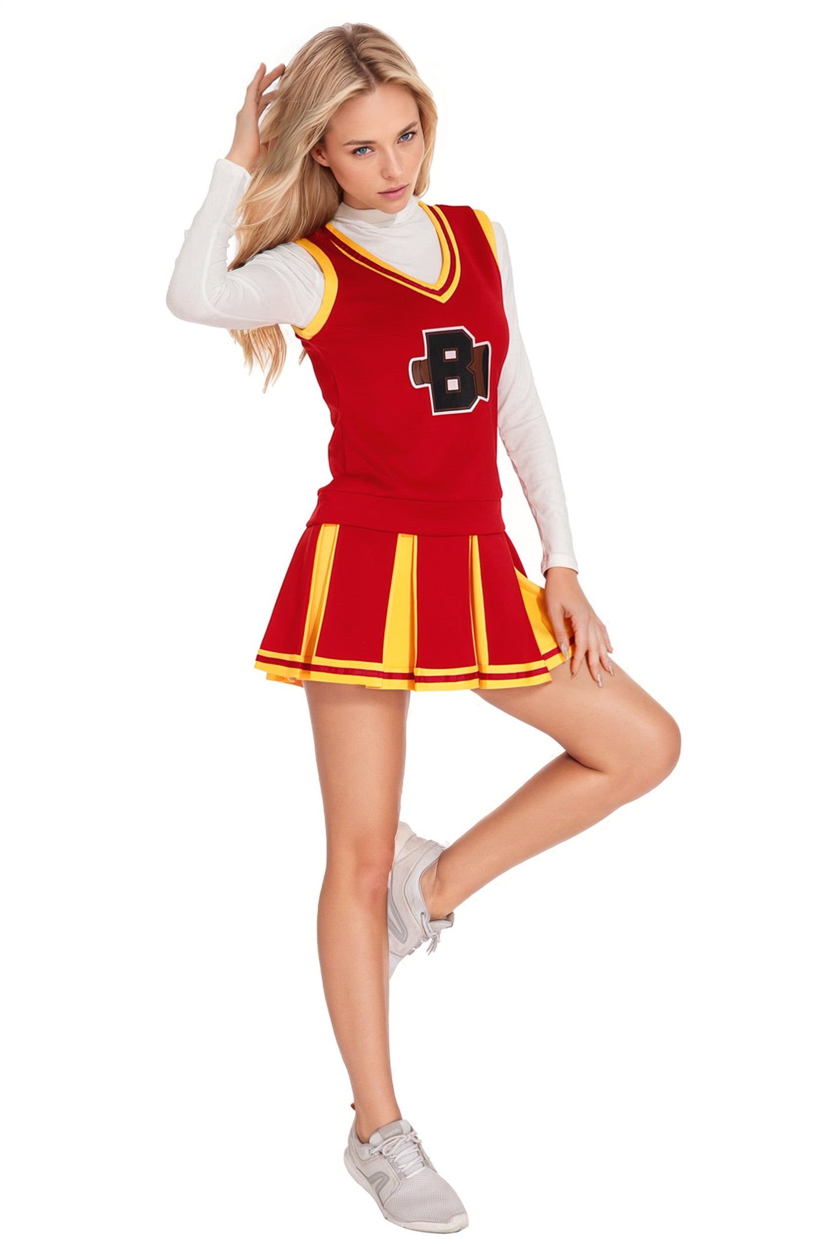 Julbie Teen Witch Cheerleader Costume, TV Cheerleader Costume